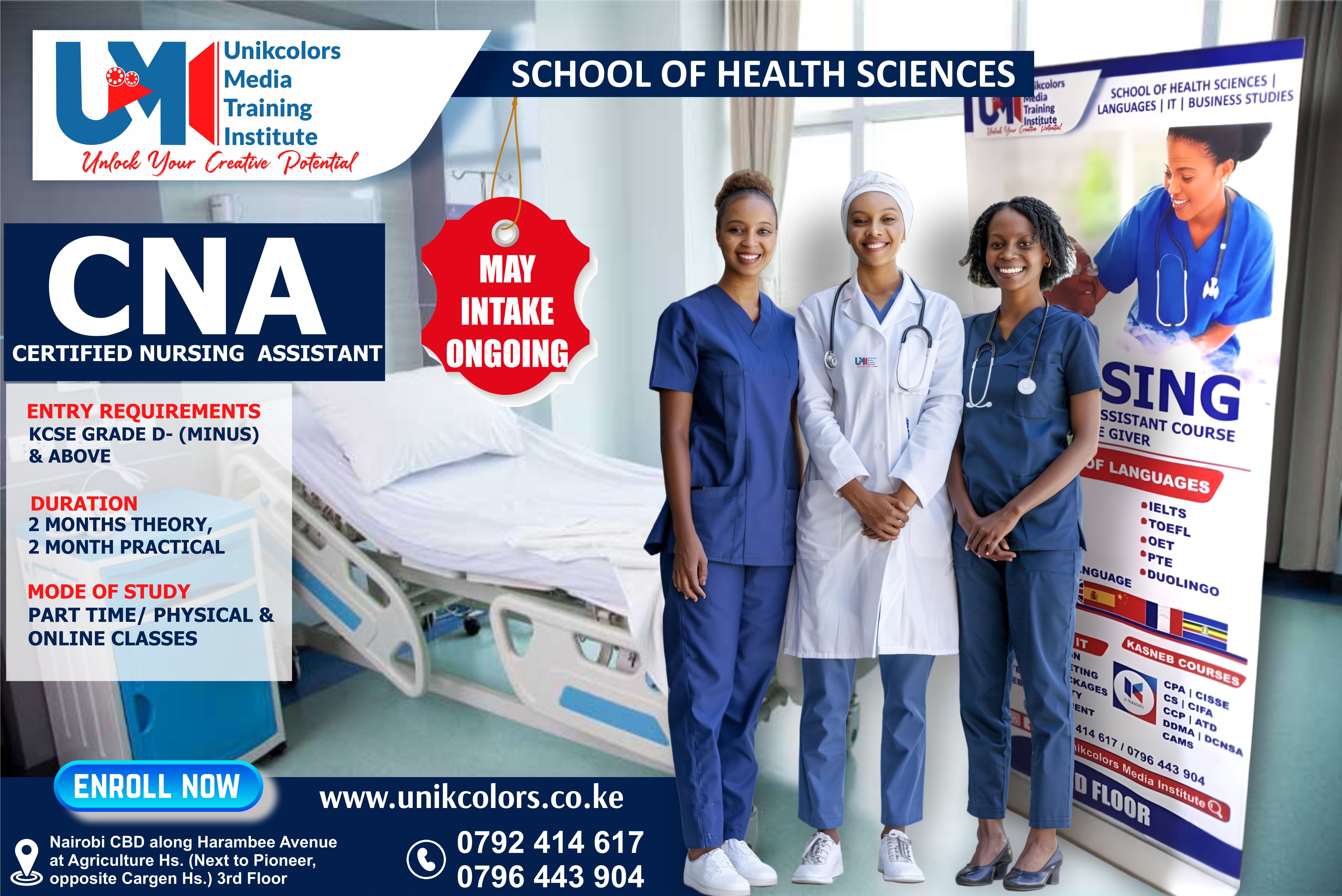 CERTIFIED NURSING ASSISTANT - CARE GIVER COURSE